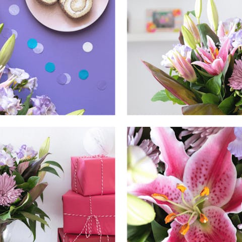Enjoy A Touch Of The Exotic In April With This Lily And Allium Bouquet - Flora Queen