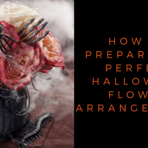How To Prepare The Perfect Halloween Flower Arrangements - Flora Queen