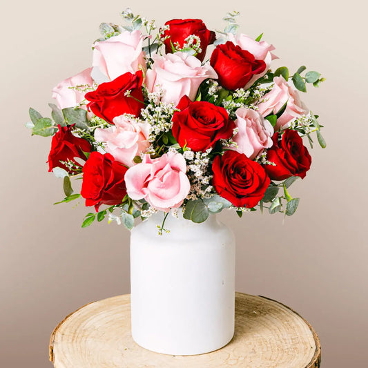 Sweet Love - Red and Pink Roses Flora Queen Flora Queen