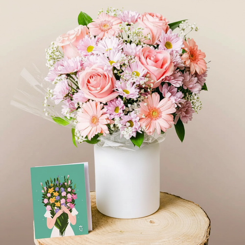 Belle Maman - Roses et Gerberas